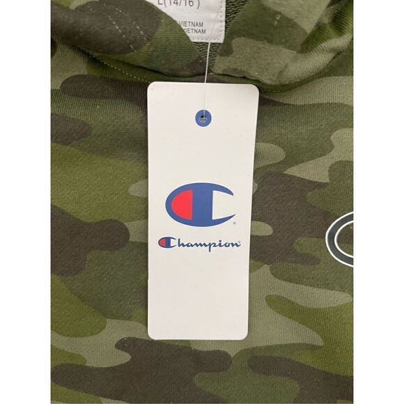 ❤️Champion Boy’s Fleece Camo Sweatshirt - Picture 3 of 4